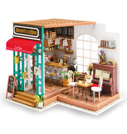 ROBOTIME ROEDG109 DIY MINIATURE HOUSE: SIMON'S COFFEE