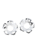 DURATRAX DTX2816 CLIP-LOCK WHEEL FACE MIRROR CHROME FOR RIPPER 5.7" WHEEL (2)