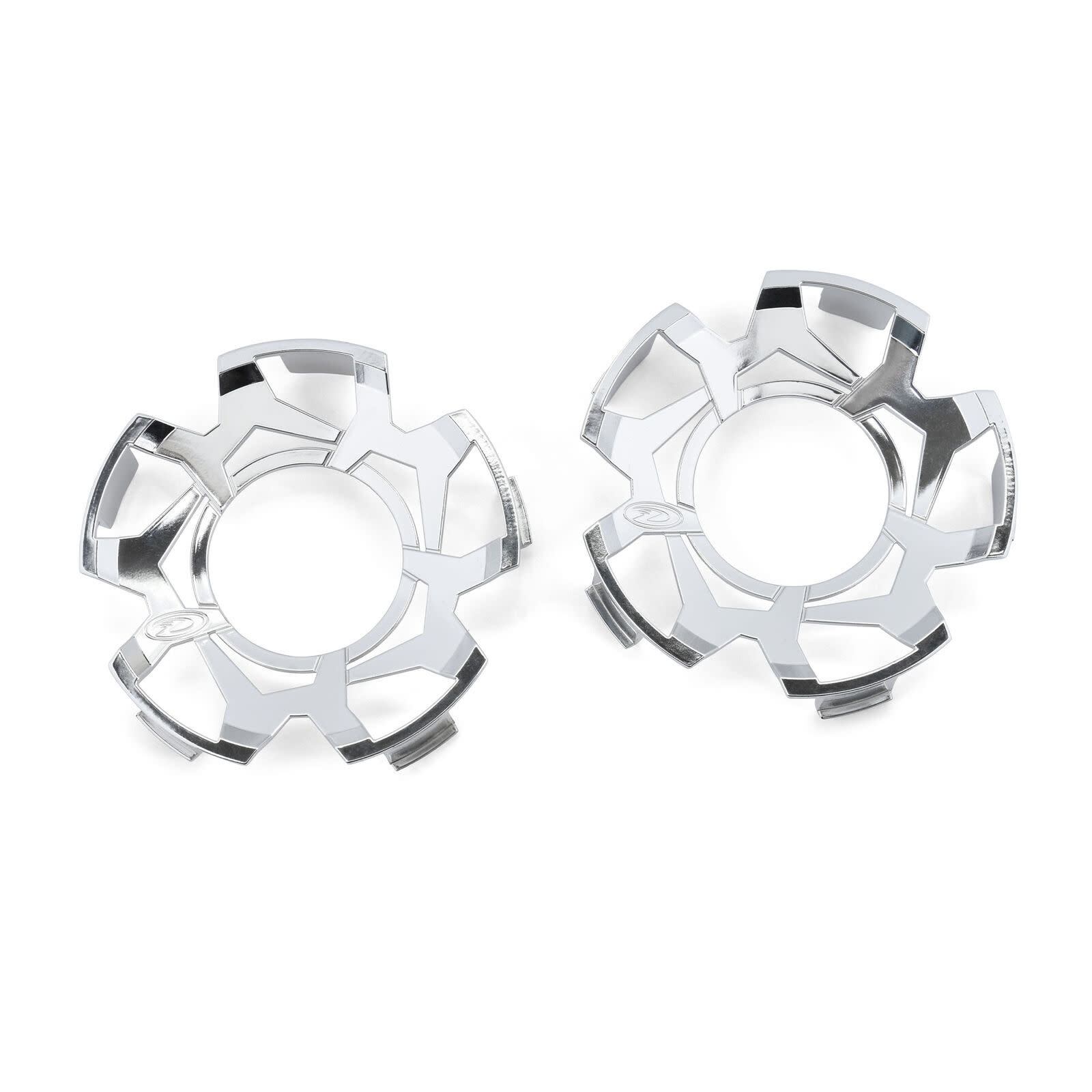 DTX2816 CLIP-LOCK WHEEL FACE MIRROR CHROME FOR RIPPER 5.7" WHEEL (2)