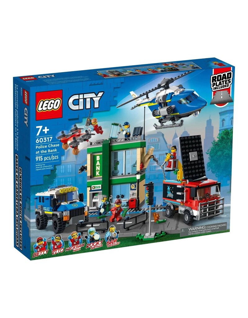 LEGO LEGO 60317 CITY POLICE CHASE AT THE BANK