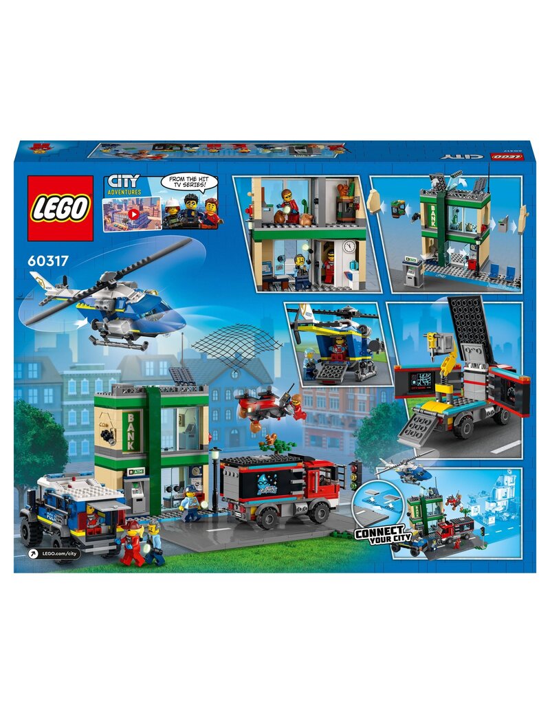 LEGO LEGO 60317 CITY POLICE CHASE AT THE BANK