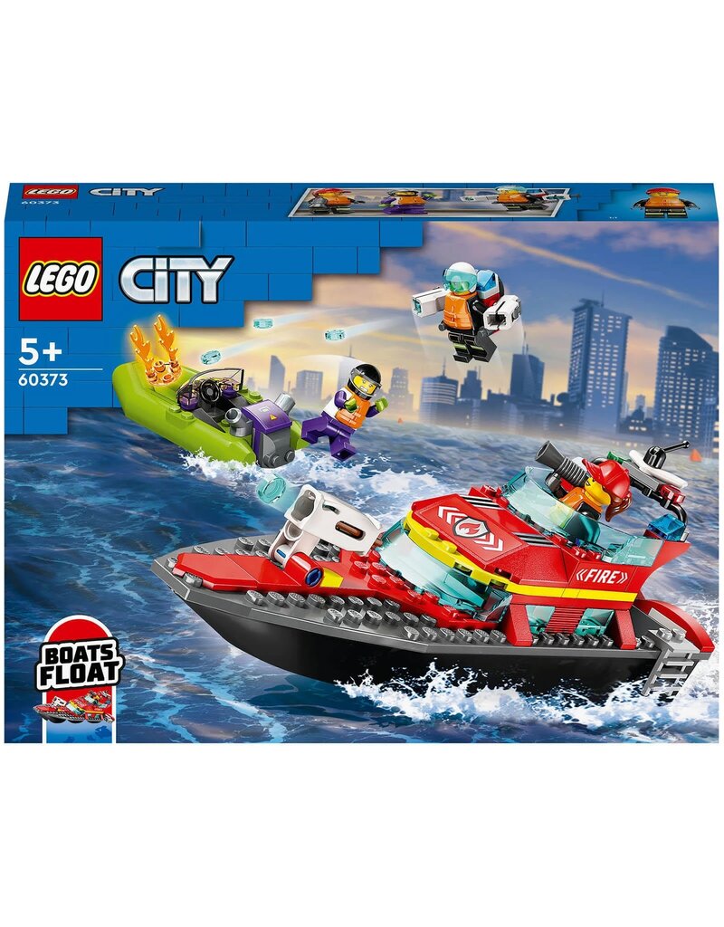 LEGO LEGO 60373 CITY FIRE RESCUE BOAT