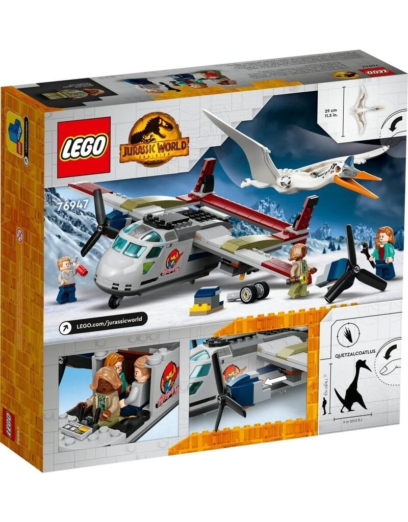 LEGO LEGO 76947 JURASSIC WORLD QUETZALCOATLUS PLANE AMBUSH