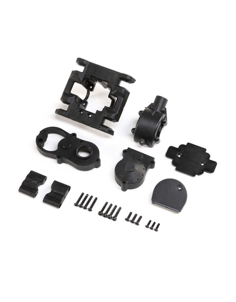 LOSI LOS242032 GEARBOX HOUSING SET W/COVERS: LMT