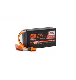 SPEKTRUM SPMX812SH2 2S LIPO 7.4V 810MAH 50C SMART G2 BATTERY: IC2