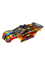 TRAXXAS TRA6718R BODY RUSTLER 4X4 VXL SOLAR FLARE