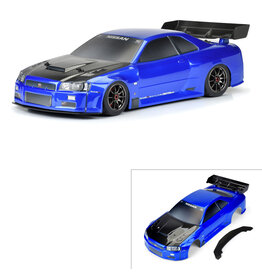 PROTOFORM PRM158413 1/7 NISSAN R34 BODY BLUE