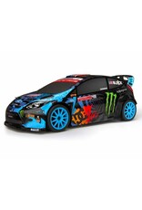 HPI RACING HPI113080 1/18 SCALE FORD FIESTA KEN BLOCK BODY 140MM: PAINTED