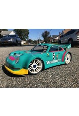 DELTA PLASTIK USA DP0111/2 PORSCHE 911 1/8 SCALE GT BODY: CLEAR