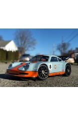 DELTA PLASTIK USA DP0111/2 PORSCHE 911 1/8 SCALE GT BODY: CLEAR