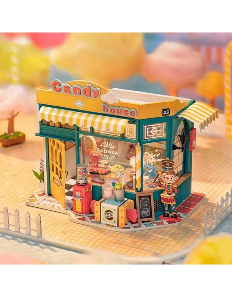 ROBOTIME ROEDG158 DIY HOUSE, RAINBOW CANDY HOUSE