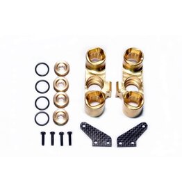 HOBAO RACING HOAOP-0166 BRASS STEERING KNUCKLES SET