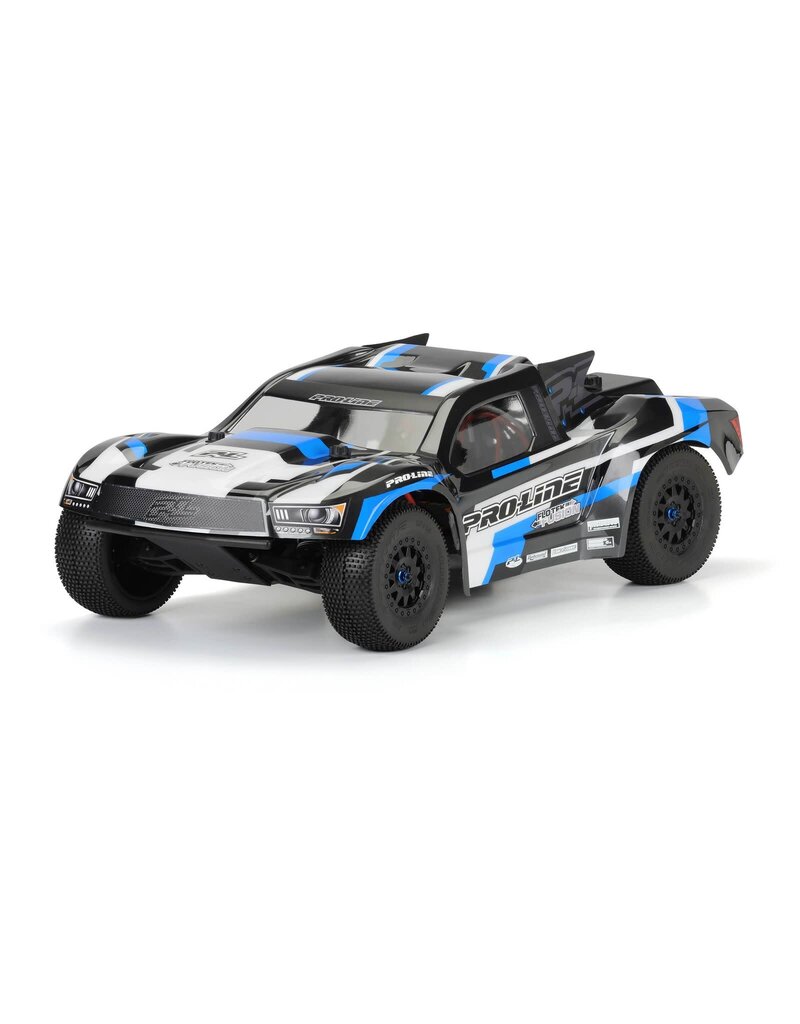PROLINE RACING PRO345817 PRE-CUT FLO-TEK FUSION BODY FOR PRO-2 SC, SLH: CLEAR