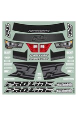 PROLINE RACING PRO345817 PRE-CUT FLO-TEK FUSION BODY FOR PRO-2 SC, SLH: CLEAR