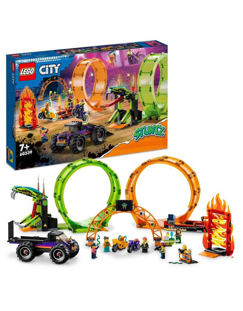 LEGO LEGO 60339 CITY DOUBLE LOOP STUNT ARENA