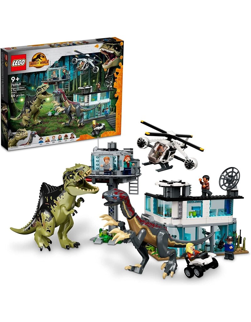 LEGO LEGO 76949 JURASSIC WORLD GIGANTOSAURUS & THERIZINOSAURUS 810PCS