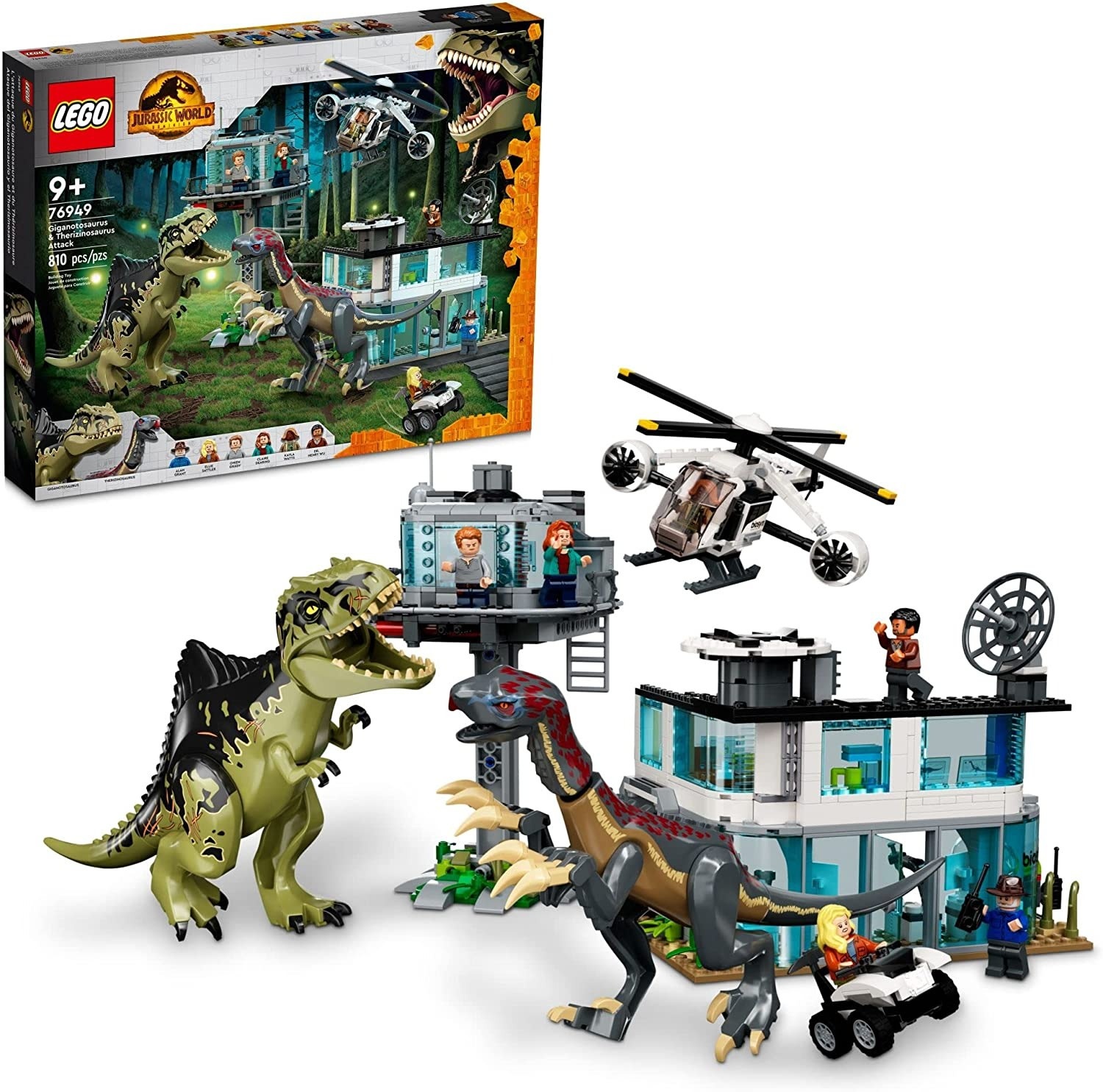 【トモ】 LEGO 76949 JURASSIC WORLD GIGANTOSAURUS & THERIZINOSAURUS 810PCS
