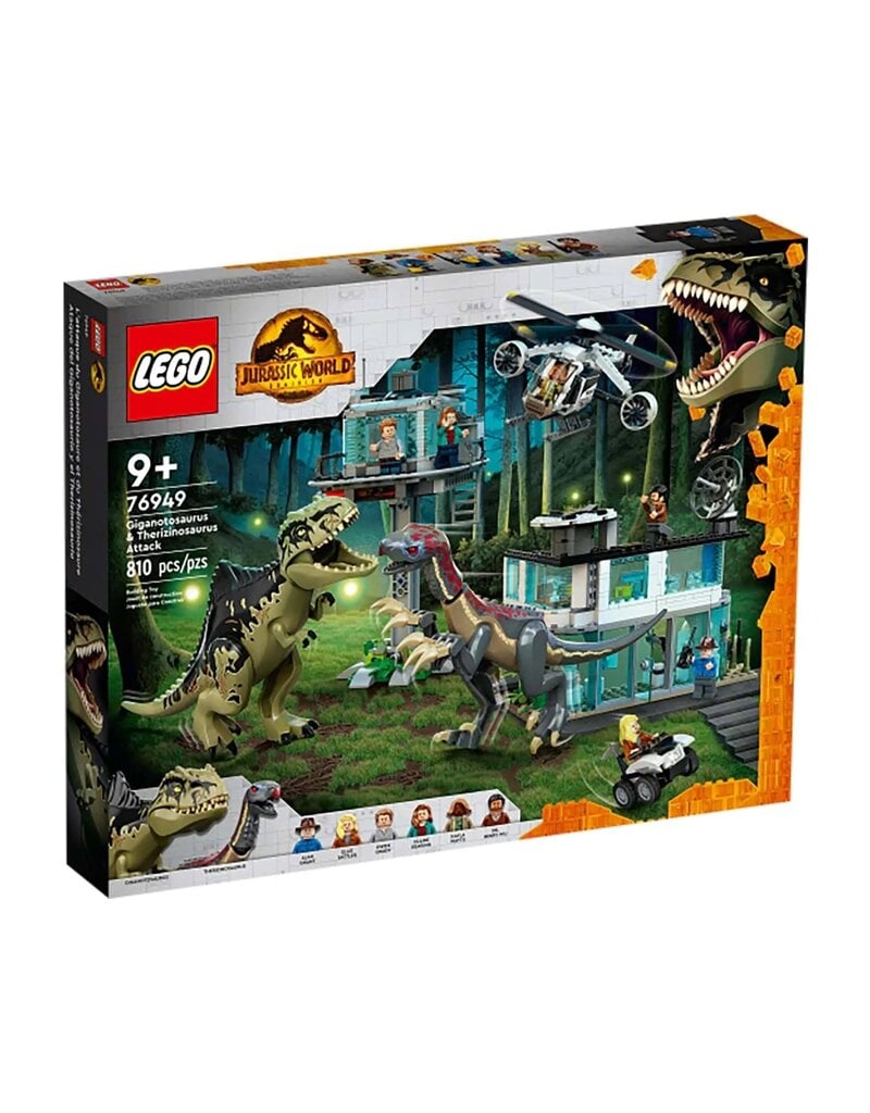 LEGO LEGO 76949 JURASSIC WORLD GIGANTOSAURUS & THERIZINOSAURUS 810PCS