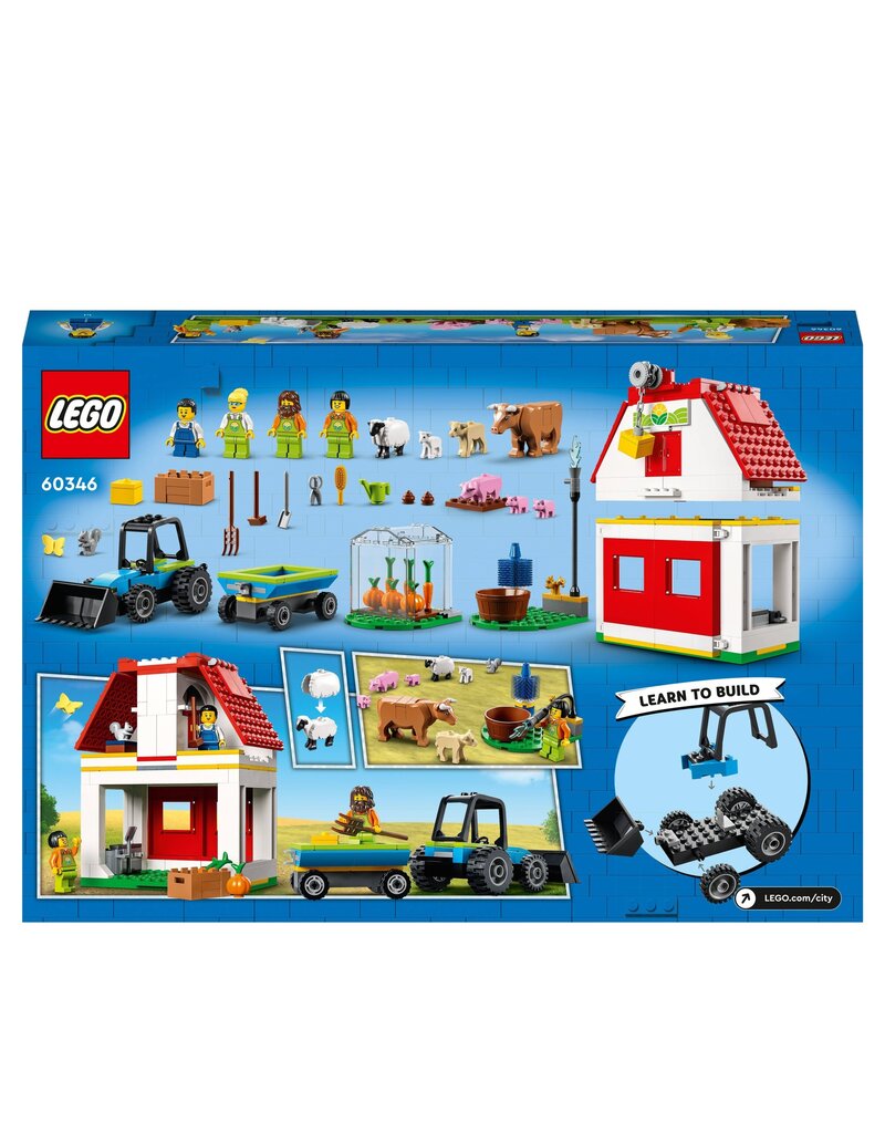 LEGO LEGO 60346 CITY BARN & FARM ANIMALS