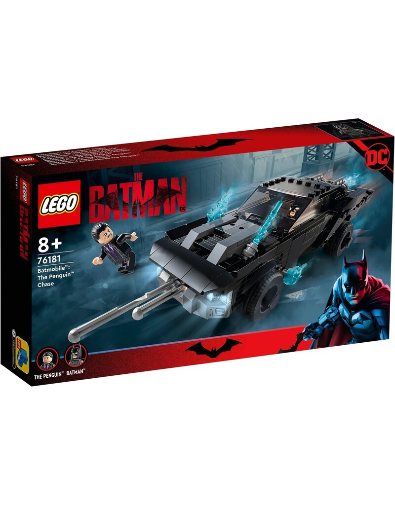 The Batman Batmobile: The Penguin Chase Lego Set 76181 DC 2022 Toy