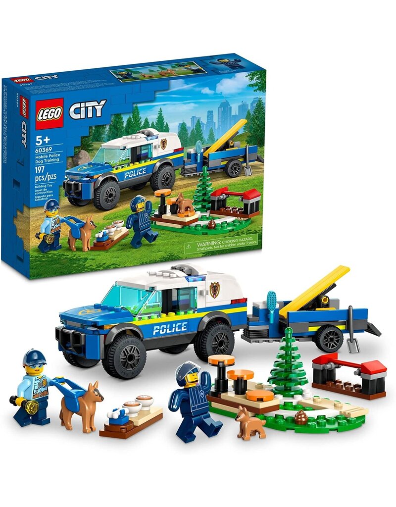 LEGO LEGO 60369 CITY MOBILE POLICE DOG TRAINING