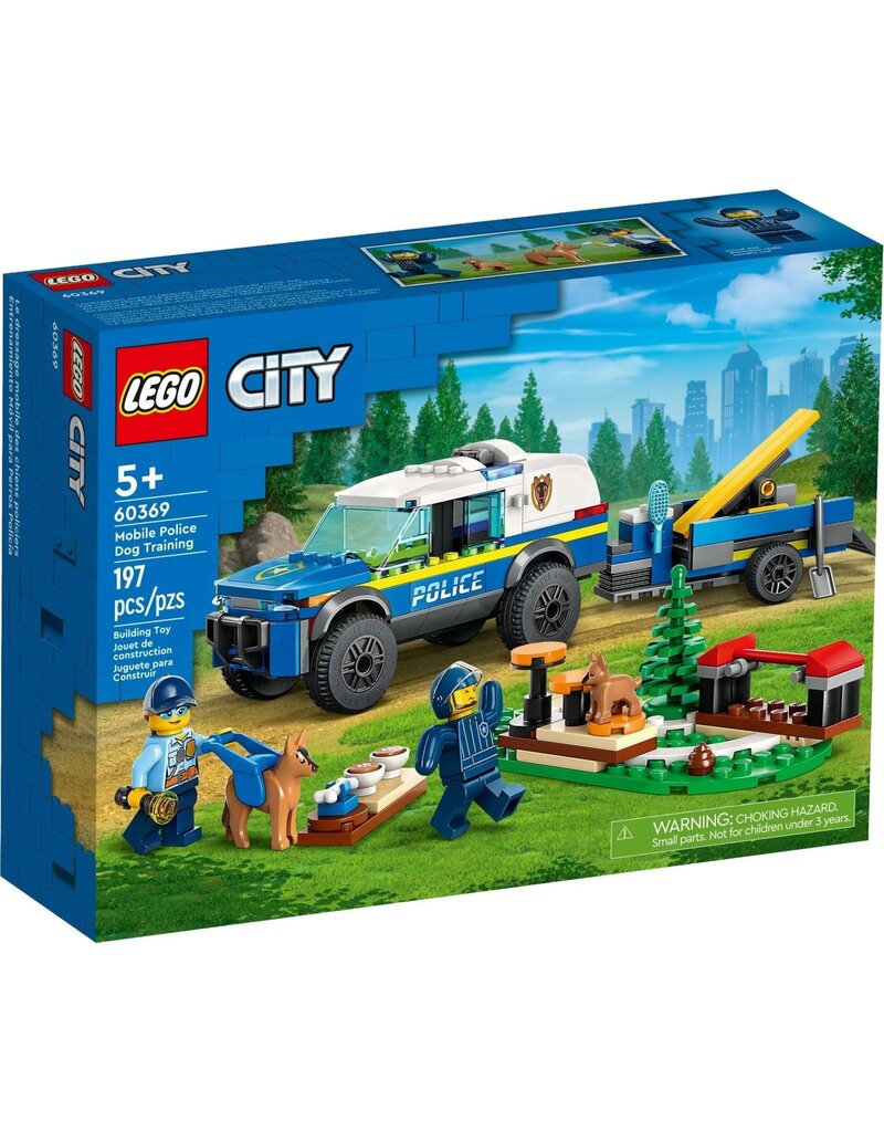 LEGO LEGO 60369 CITY MOBILE POLICE DOG TRAINING