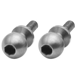 HOT RACING HRASXTF21BN STAINLESS STEEL BALL STUD FOR AXIAL SCX24 (2)