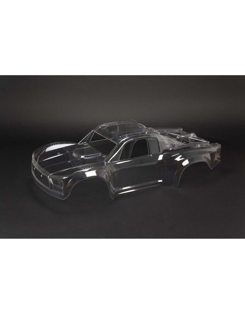 ARRMA ARA411001 MOJAVE 6S BLX BODYSHELL (INC. DECALS): CLEAR