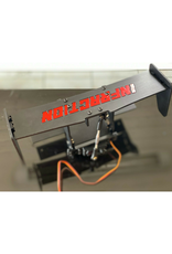 STUPID RC STP1138BK INFRACTION ACTIVE REAR WING BLACK