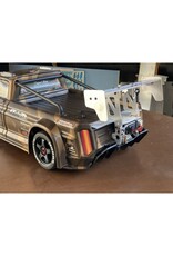STUPID RC STP1138 ACTIVE REAR WING SPOILER FOR INBFRACTION SILVER
