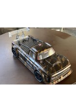 STUPID RC STP1138 ACTIVE REAR WING SPOILER FOR INBFRACTION SILVER