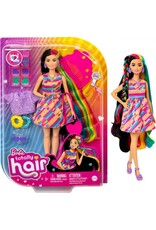 BARBIE MTL HCM87/HCM90 BARBIE TOTALLY HAIR DOLL - HEART THEMED DRESS