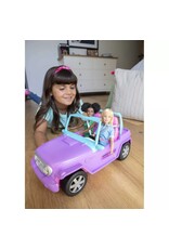 BARBIE MTL GMT46 BARBIE PURPLE JEEP VEHICLE