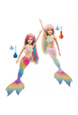 BARBIE MTL GTF89 BARBIE DREAMTOPIA RAINBOW MAGIC MERMAID DOLL