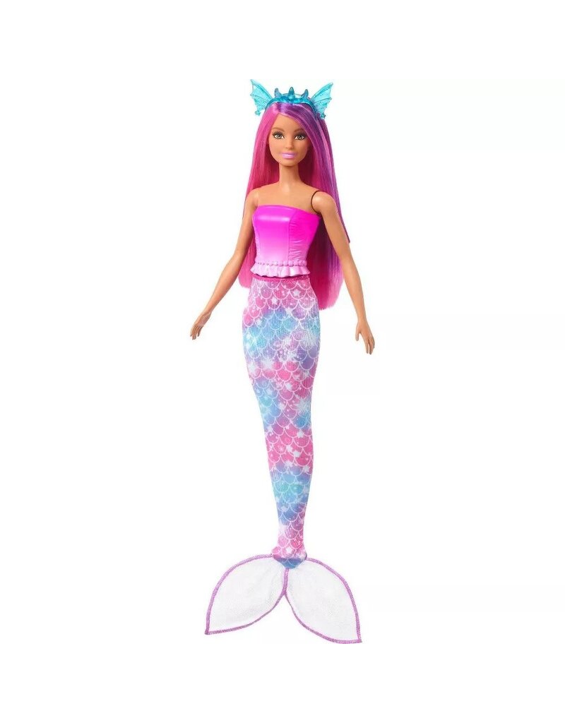 BARBIE MTL HLC28 BARBIE DOLL AND FANTASY PETS DRESS-UP DOLL MERMAID TAIL AND SKIRT