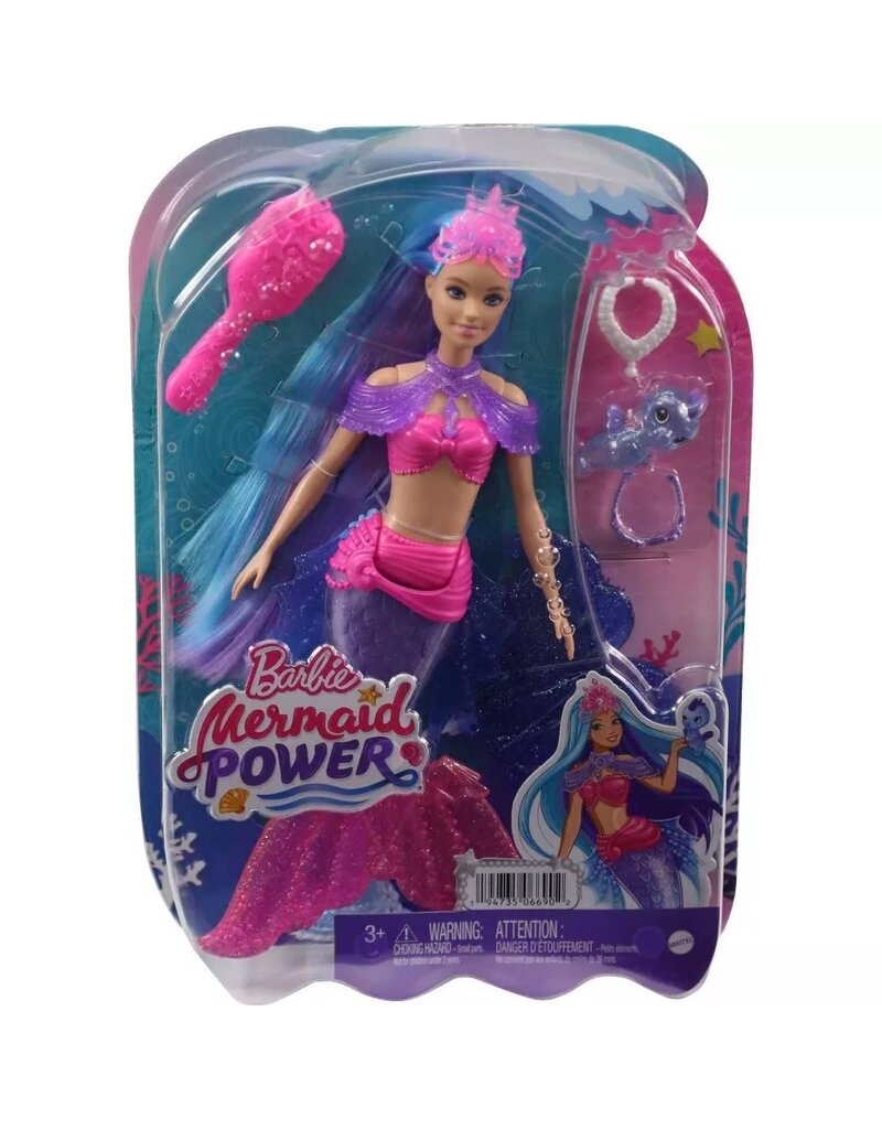 BARBIE MTL HHG51/HHG52 BARBIE MERMAID POWER "MALIBU" DOLL