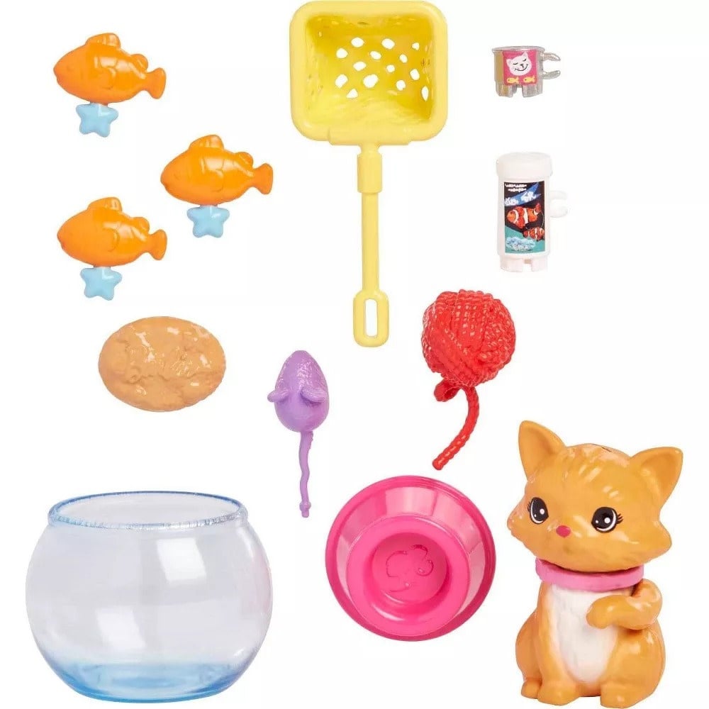 MTL HKD81/HKD83 BARBIE PET AND ACCESSORIES SET KITTEN WITH MOTION