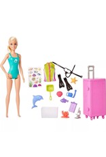 BARBIE MTL HMH26 BARBIE CAREERS MARINE BIOLOGIST DOLL BLONDE & MOBILE LAB PLAYSET