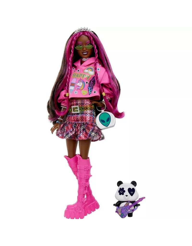 BARBIE MTL GRN27/HKP93 BARBIE EXTRA DOLL WITH PET PANDA