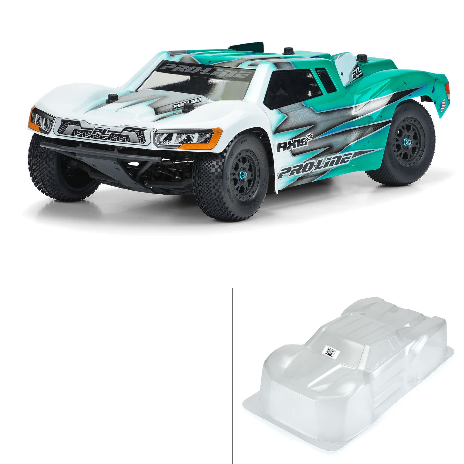 PRO355900 AXIS SC CLEAR BODY FOR SHORT COURSE