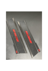 STUPID RC STP1172CF ARRMA IN FRACTON SIDE SKIRTS CARBON FIBER RED
