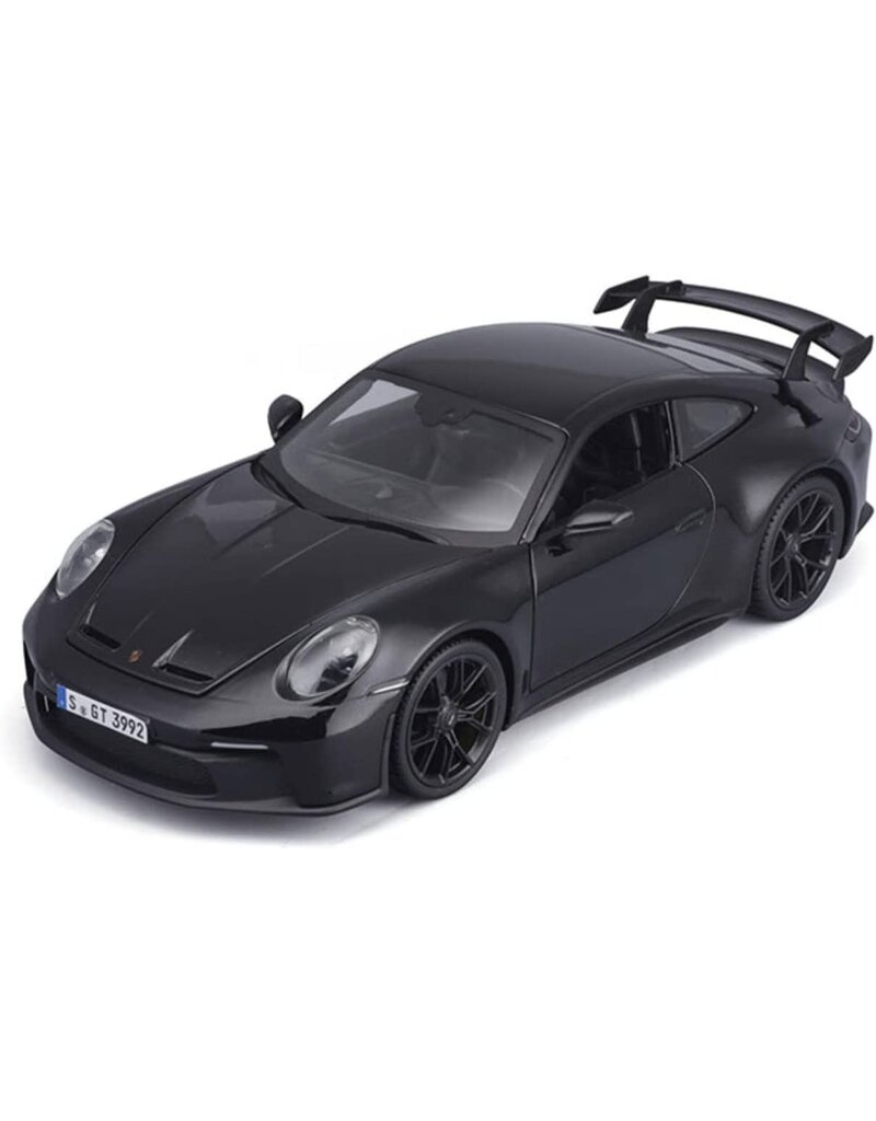 MAISTO 31458 S.E. 1/18 SCALE DIECAST PORSCHE 911 GT3: BLACK - My Tobbies -  Toys & Hobbies