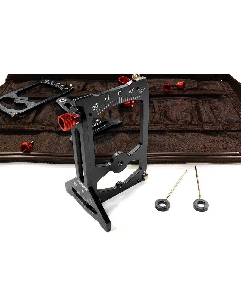 INTEGY INTC26395BLACK PROFESSIONAL SETUP STATION SYSTEM FOR 1/10 TOURING CAR AND DRIFT CARS