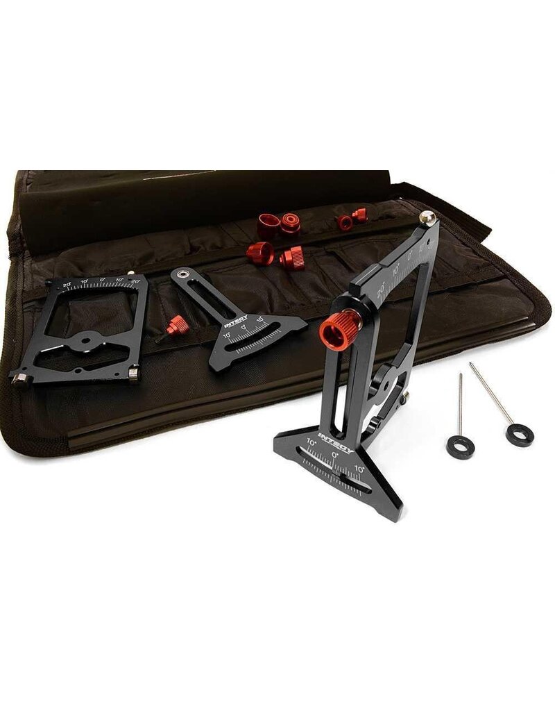 INTEGY INTC26395BLACK PROFESSIONAL SETUP STATION SYSTEM FOR 1/10 TOURING CAR AND DRIFT CARS