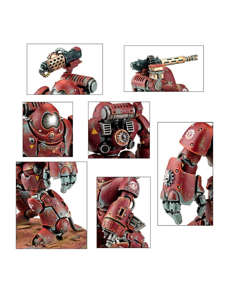 WARHAMMER GW59-16 ADEPTUS MECHANICUS KASTELAN ROBOTS