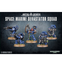 WARHAMMER GW48-15 SPACE MARINE DEVASTATOR SQUAD