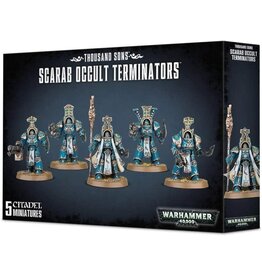 WARHAMMER GW43-36 THOUSAND SONS SCARAB OCCULT TERMINATORS