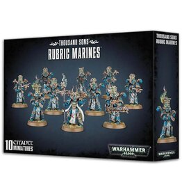 WARHAMMER GW43-35 THOUSAND SONS RUBRIC MARINES