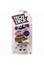 TECH DECK SPNM6028815/20136679 ULTRA DLX FINDERBOARD BLIND SKATEBOARDS 4-PACK