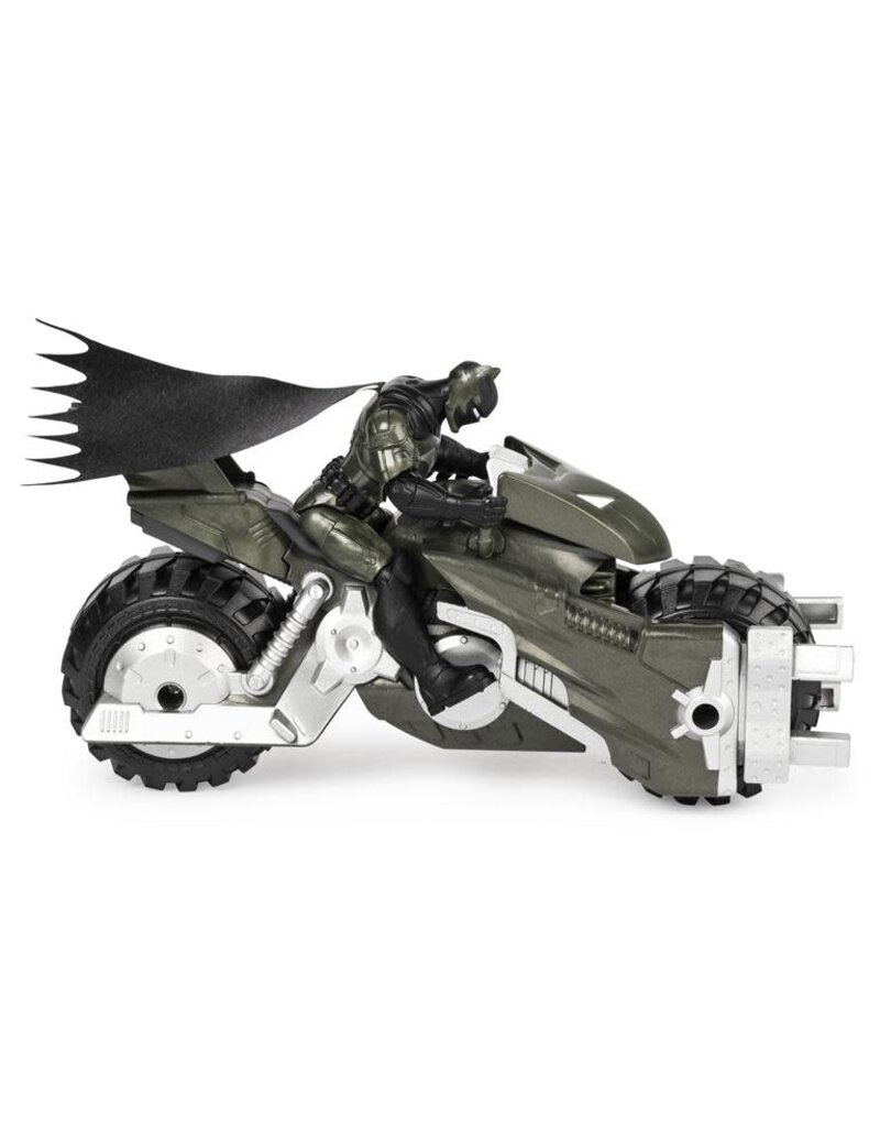DC COMICS SPNM6055294 BATMAN BATYCLE: MOTO TANK BANE VS BATMAN